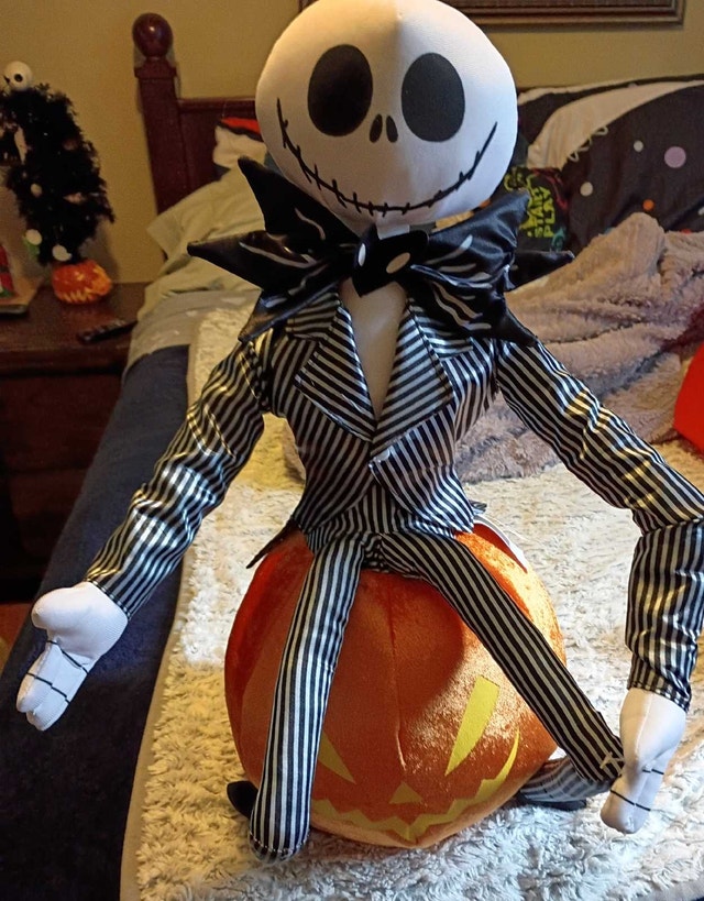 Disney The Nightmare Before Christmas Jack Skellington plushie - photo 2