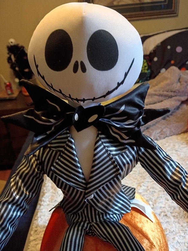 Disney The Nightmare Before Christmas Jack Skellington plushie - photo 3