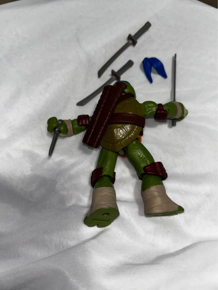 TMNT Action Figure Lot – NECA 1990 Movie Michelangelo & Playmate - photo 5