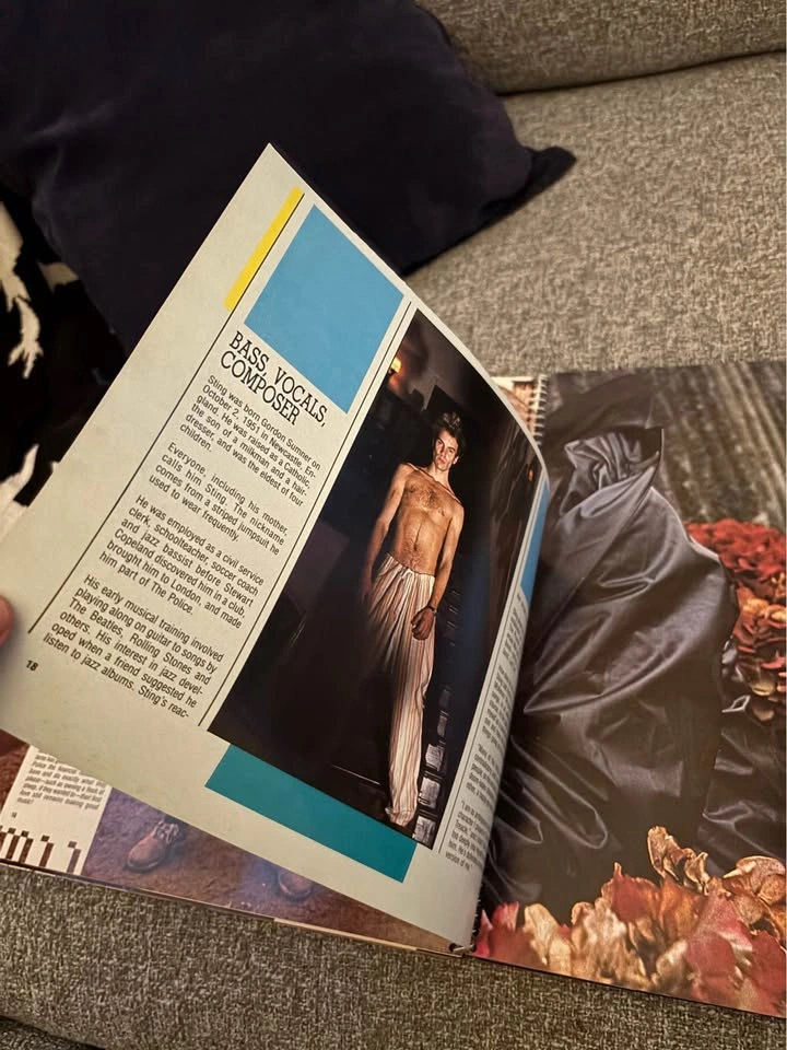 Vintage Sting and The Police Spiral Bound Book - photo 4
