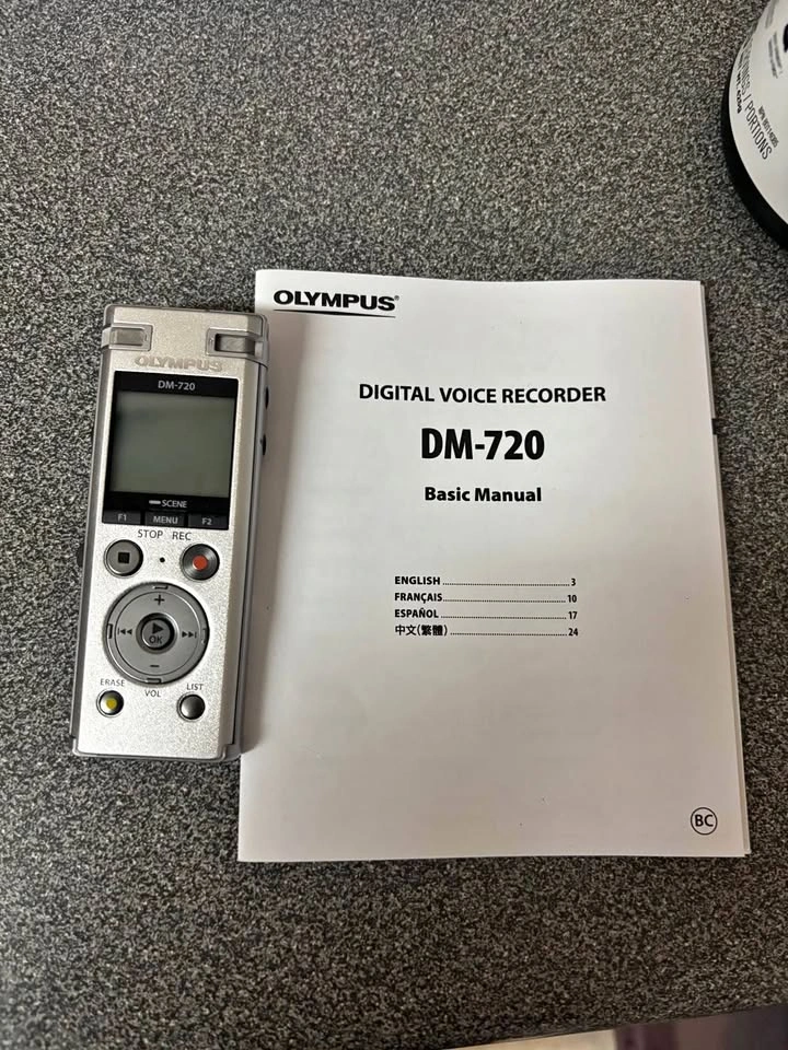 Olympus DM-720 Digital Voice Recorder