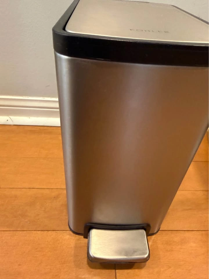Kohler Stainless Steel Step Trash Can - photo 3