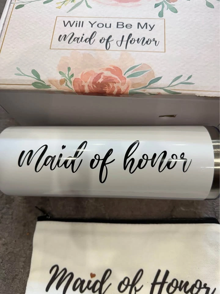 Maid of Honor Gift Set water bottle - photo 2