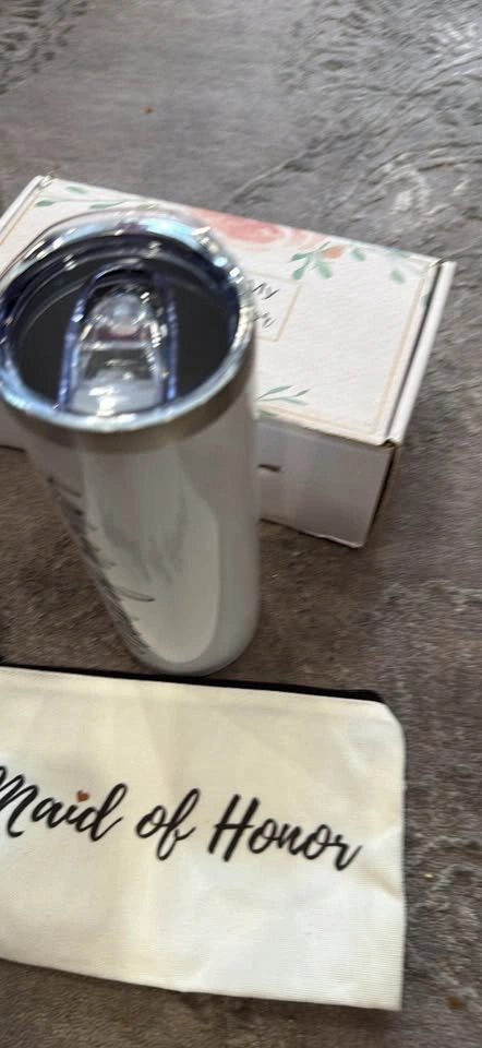 Maid of Honor Gift Set water bottle - photo 3