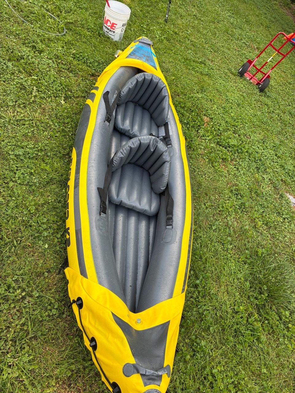 Inflatable kayak