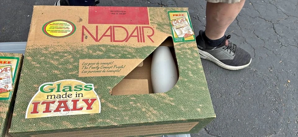 Vintage Nadair Light Fixture - Brand New in Box