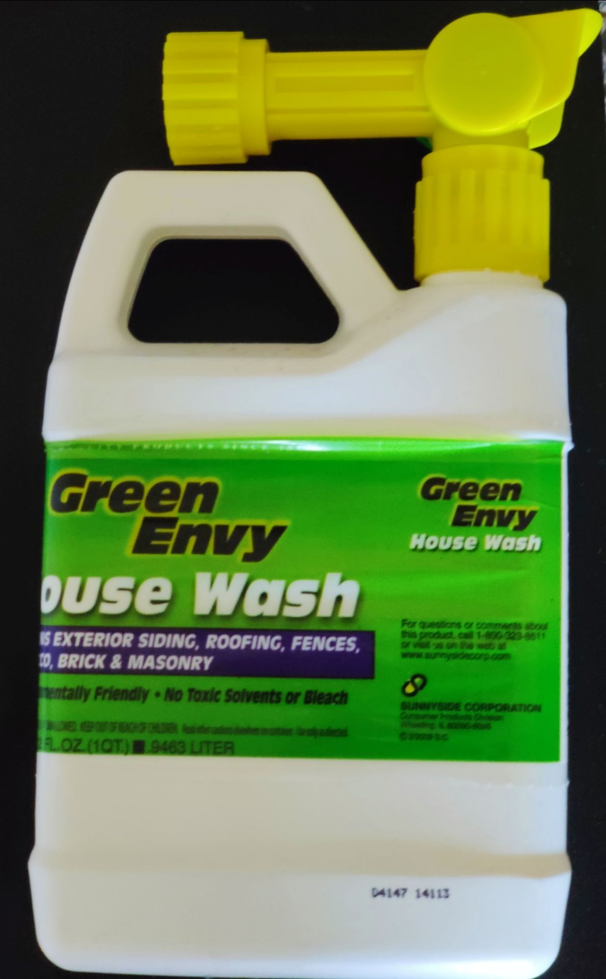 NEW Green Envy House Wash 1 Qt Spray Bottle