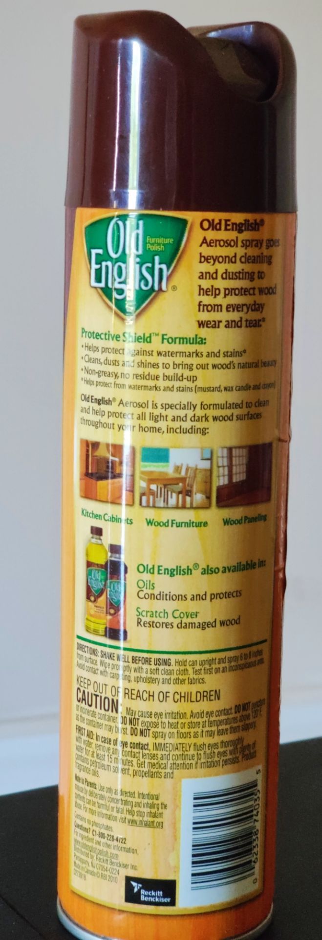 NEW Old English Lemon Furniture Polish Spray - photo 2