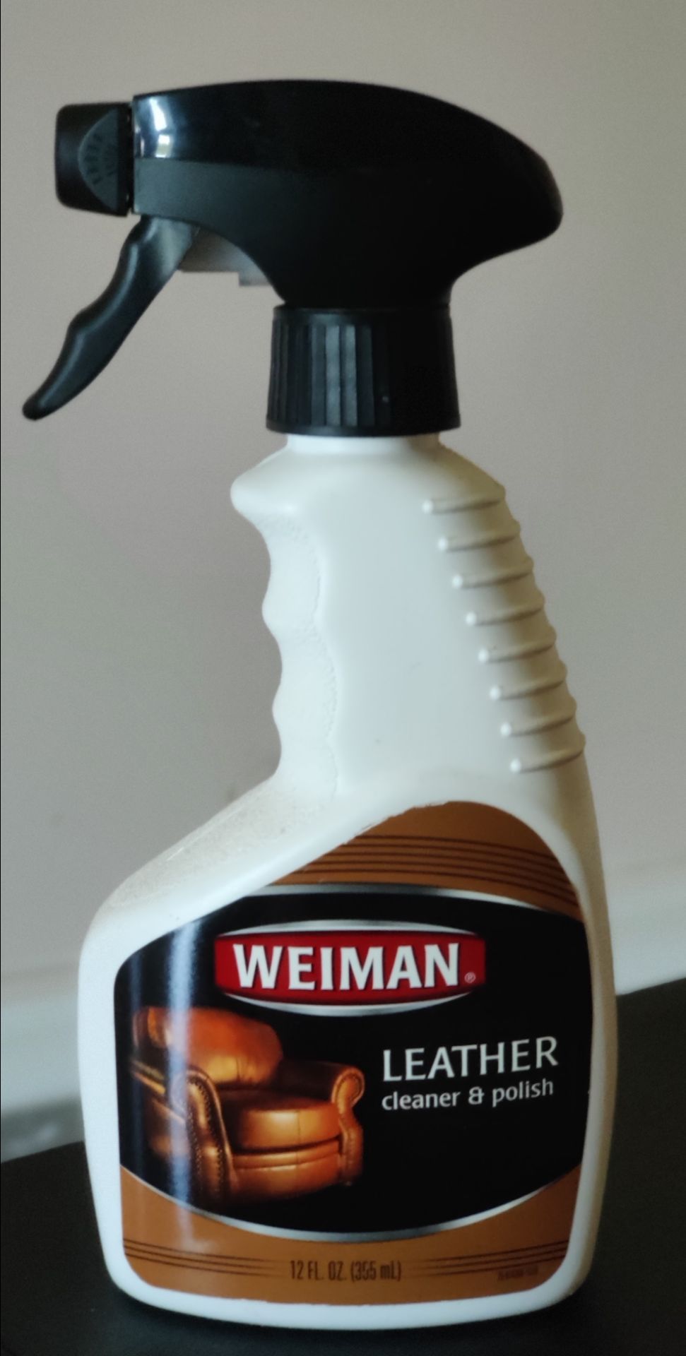NEW Weiman Leather Cleaner & Polish Spray 12 oz