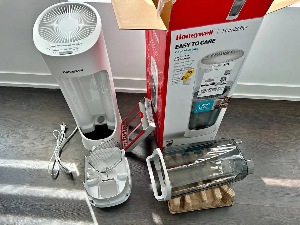 Honeywell HEV615 Cool Moisture Humidifier: Clean + Original Box - photo 2