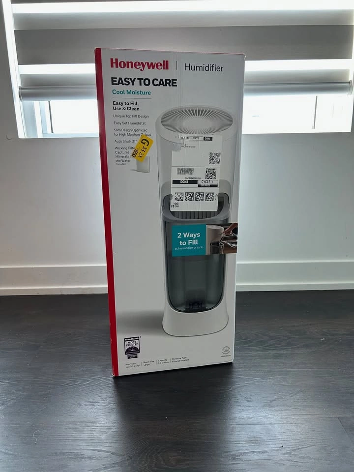 Honeywell HEV615 Cool Moisture Humidifier: Clean + Original Box - photo 3