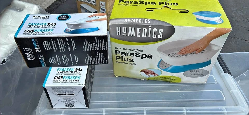 HoMedics ParaSpa Plus Paraffin Bath Bundle