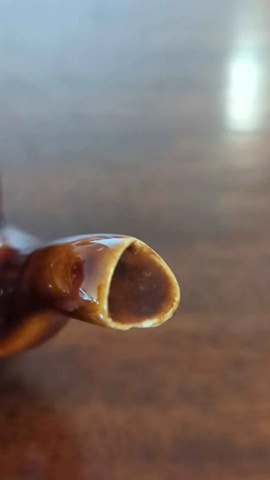 Vintage Chinese Drip Glaze Ceramic Teapot image indicator(5)