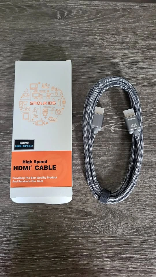 4K High Speed HDMI Cable 2m / 6.6 ft (Brand New In Box)
