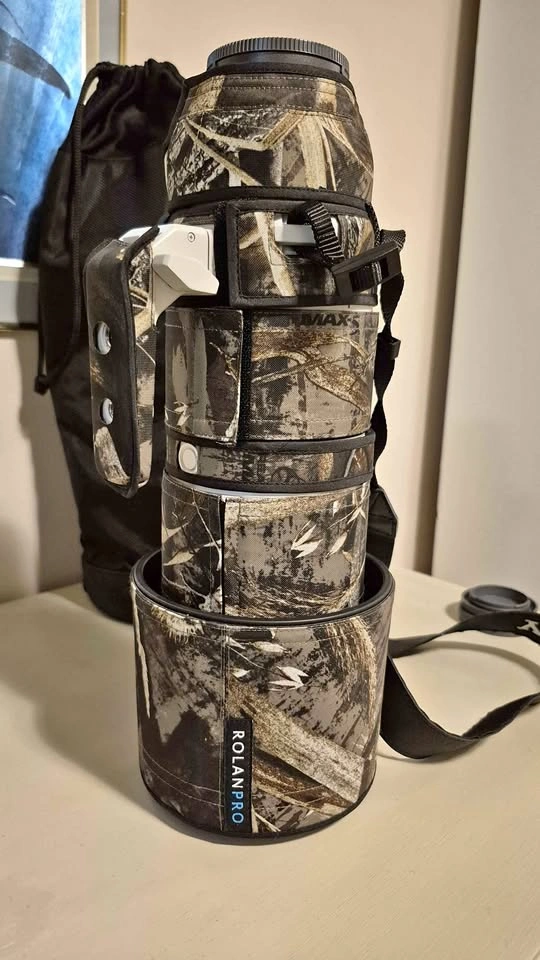 (NO LENS) ROLANPRO Camouflage for Sony 200-600mm