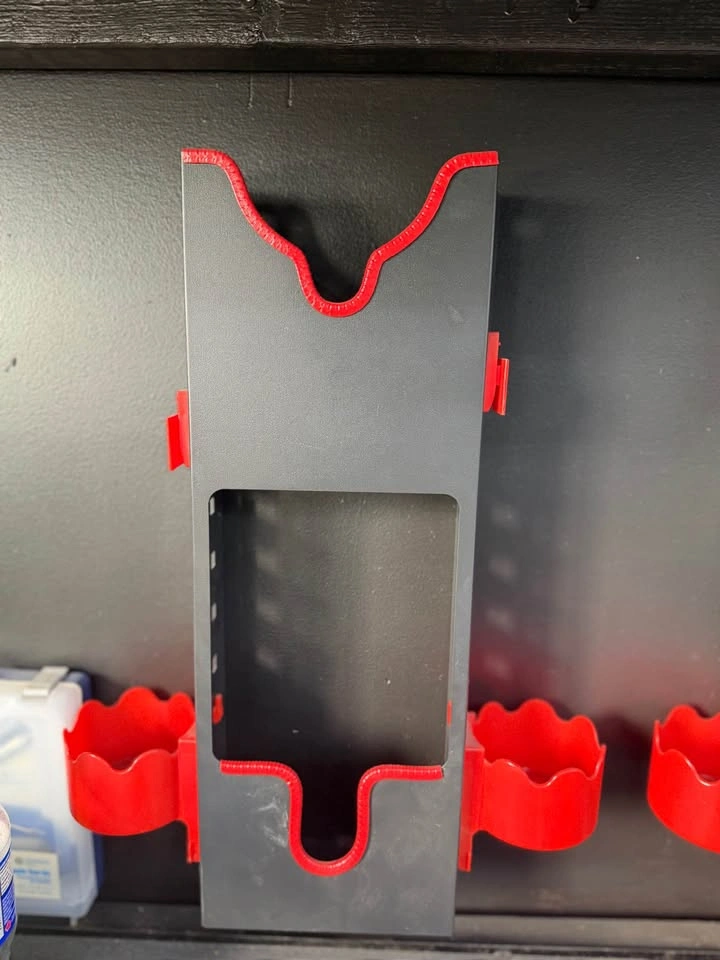Wall Mount Dual Polisher Holder Rack - photo 2