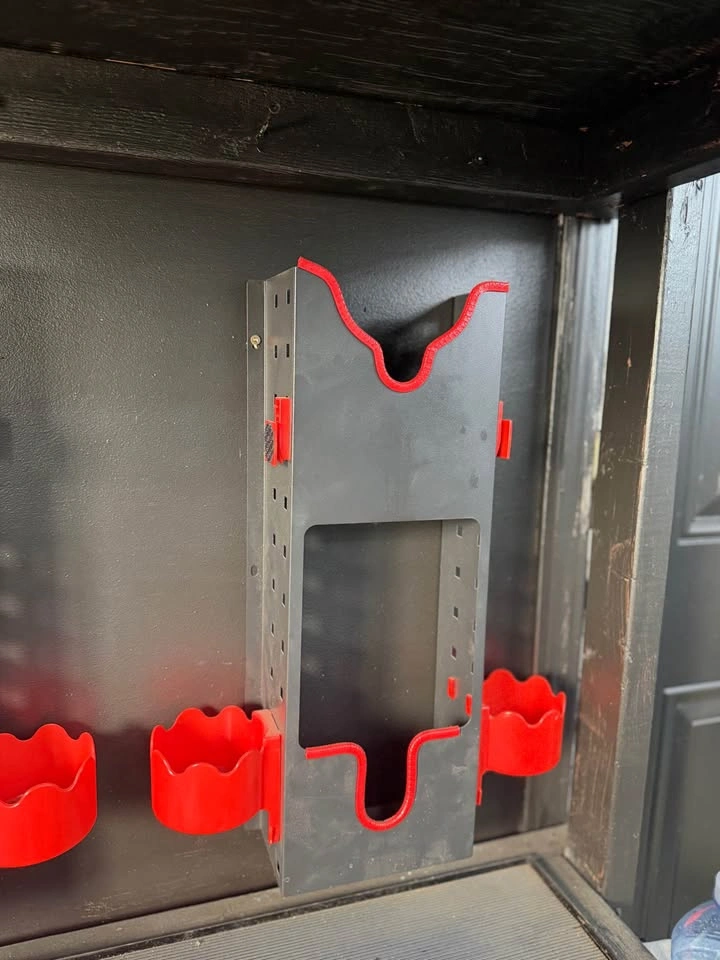 Wall Mount Dual Polisher Holder Rack - photo 3