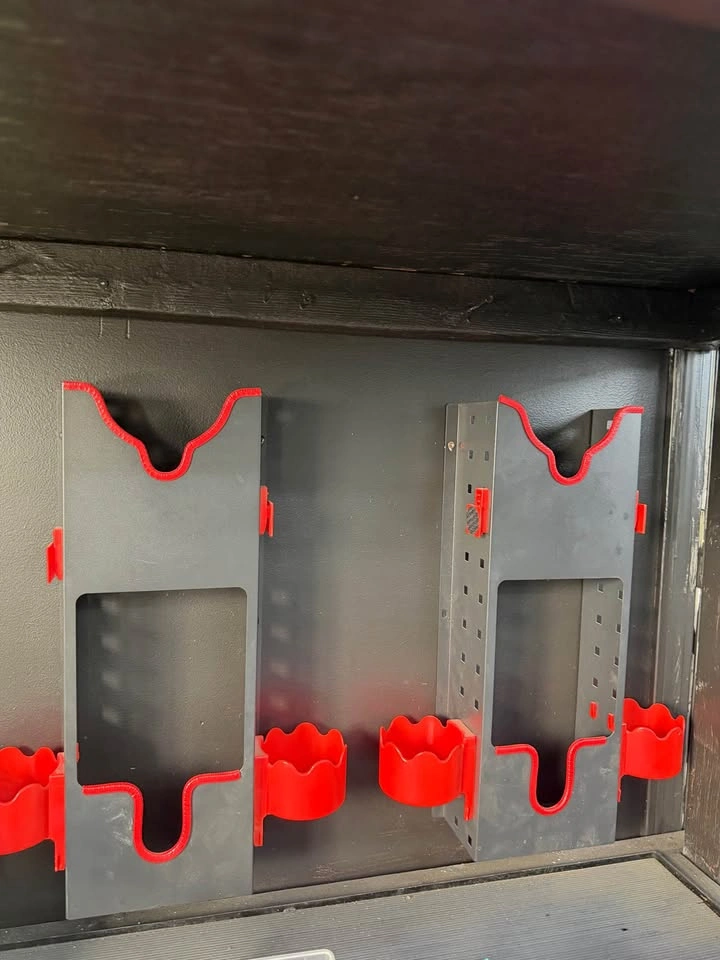 Wall Mount Dual Polisher Holder Rack - photo 4