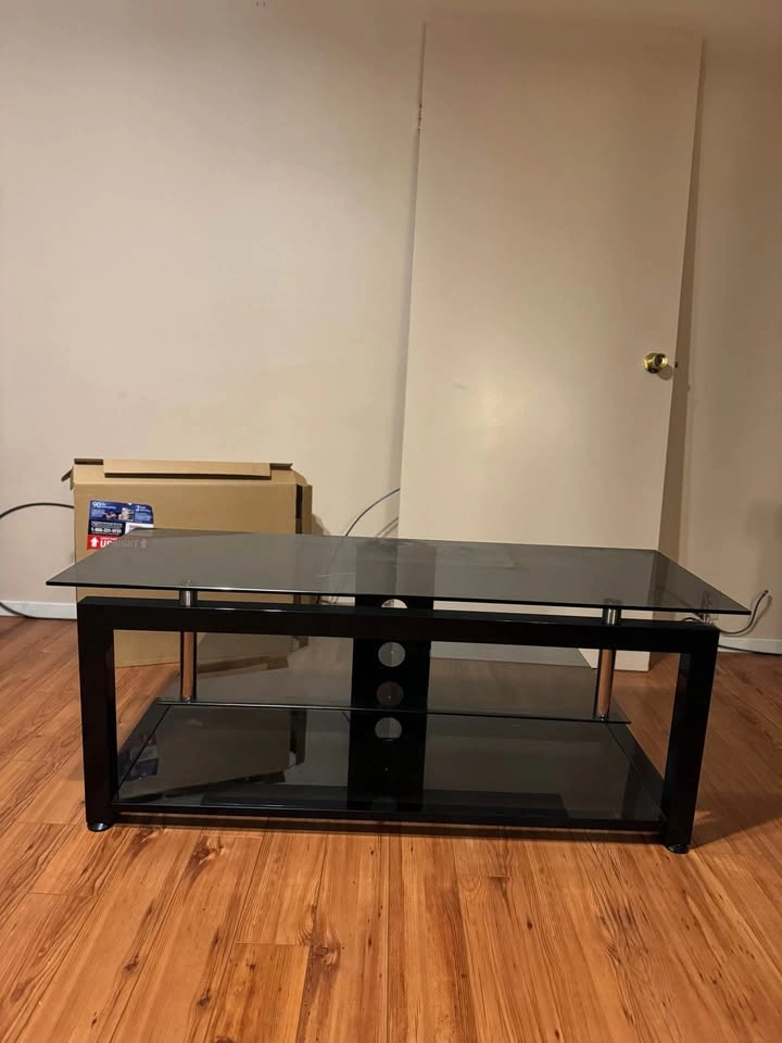 Glass TV Stand - photo 2