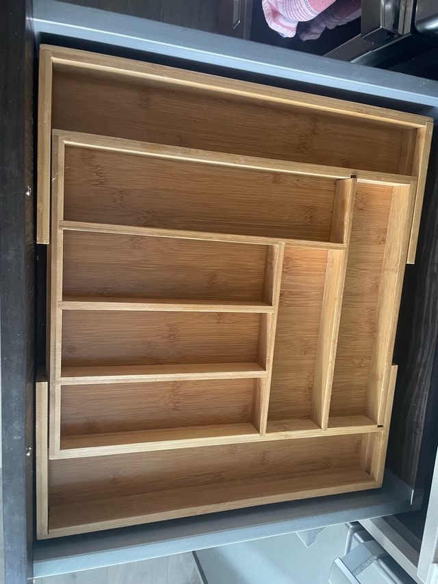 Free Bamboo Cutlery Tray - Pickup until Monday morning