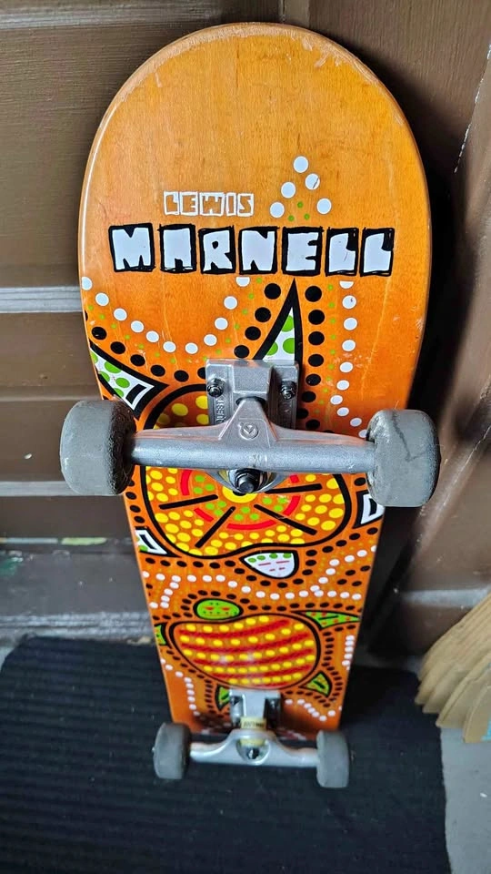 VINTAGE Almost Lewis Marnell "Turtles" skateboard