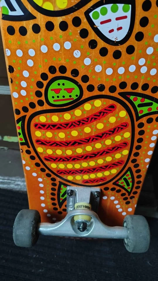 VINTAGE Almost Lewis Marnell "Turtles" skateboard - photo 3