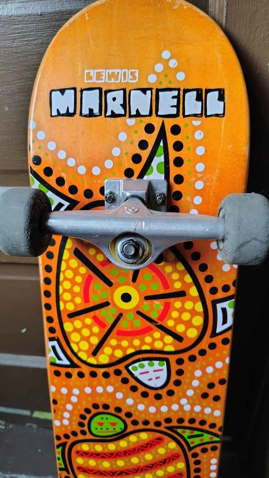 VINTAGE Almost Lewis Marnell "Turtles" skateboard - photo 4