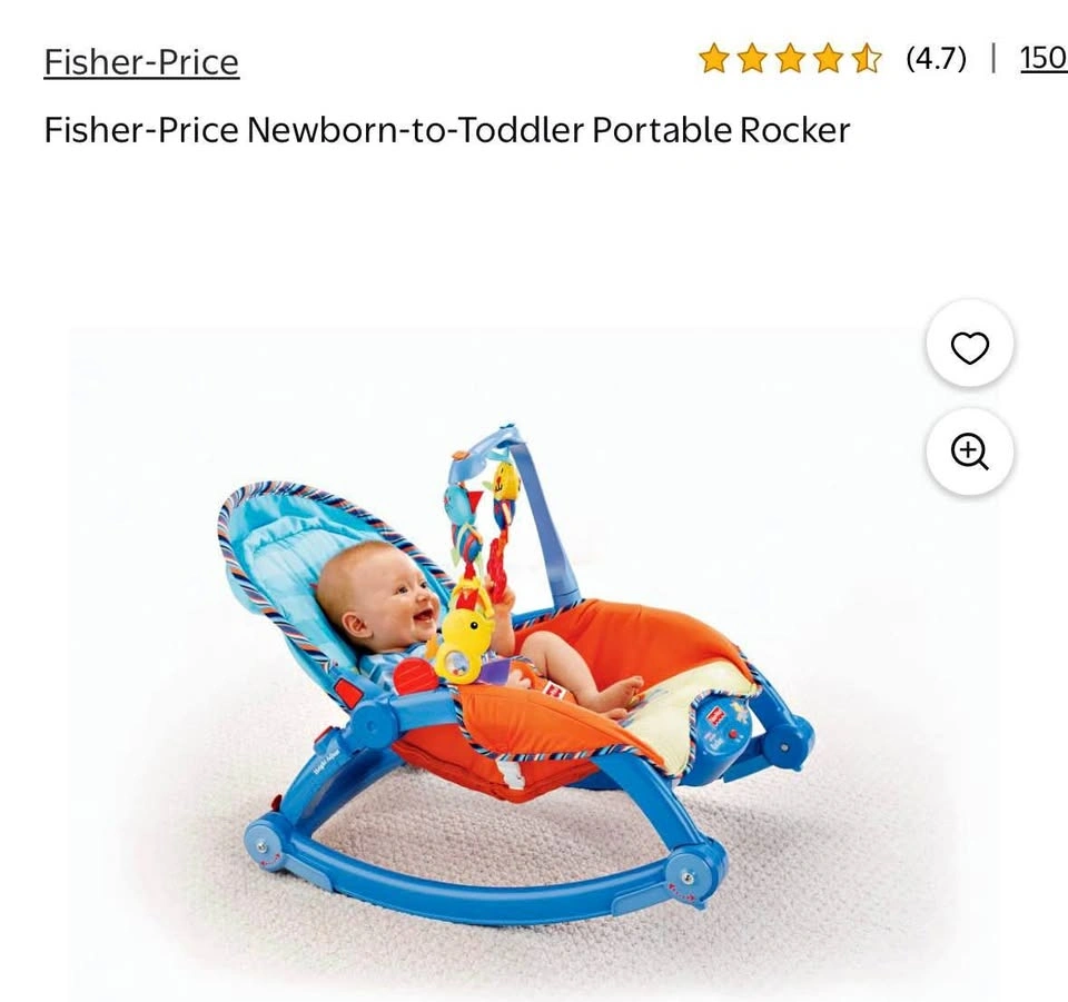 Fisher-Price Newborn-to-Toddler Portable Rocker