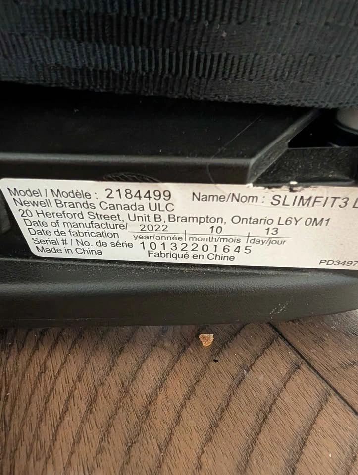 Car Seat Graco Slim 3 in 1 infants to toddlers - photo 2