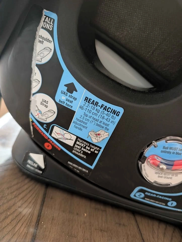 Car Seat Graco Slim 3 in 1 infants to toddlers - photo 4