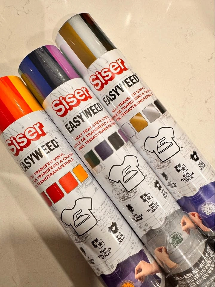 Siser EasyWeed Heat Transfer Vinyl Rolls
