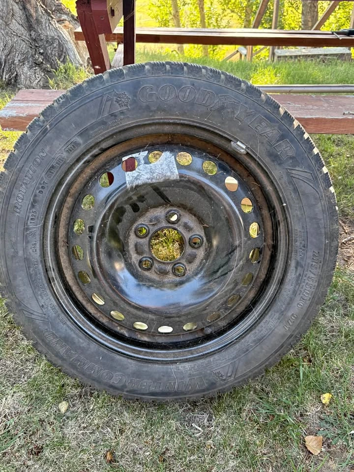 Winter Tires on Rims