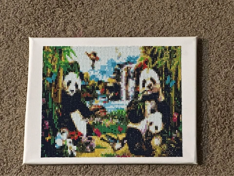 Pandas Diamond Painting