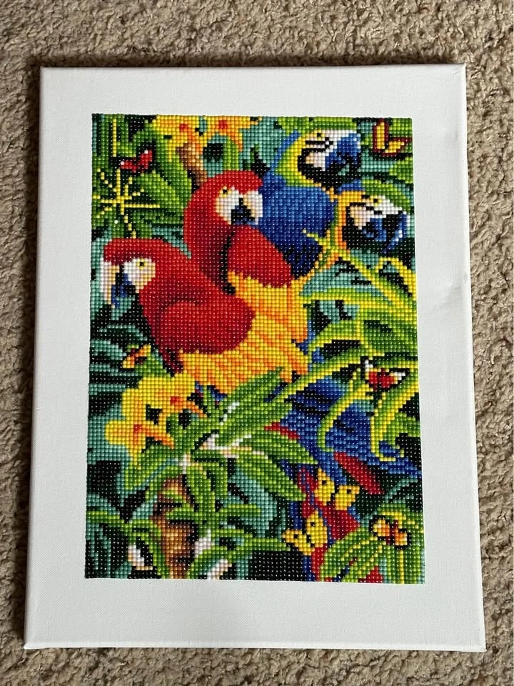 Macaws Diamond Painting