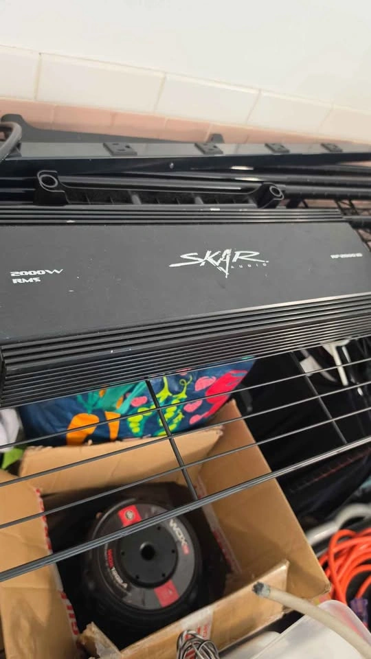 2000 watt 1ohm complete subwoofer system wdx 12g2.4 - photo 4