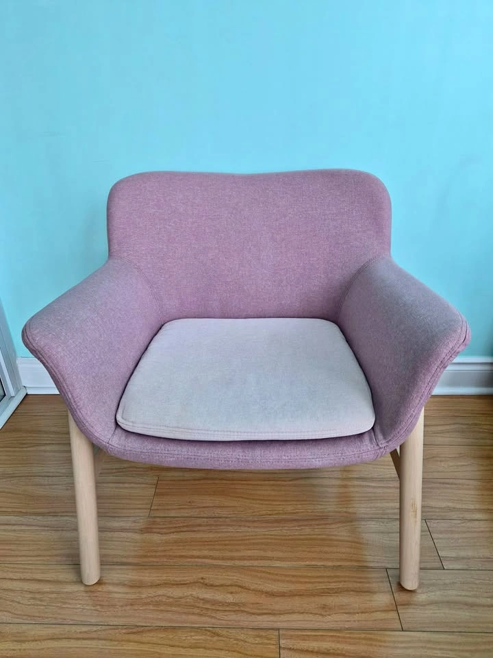 IKEA VEDBO armchair, Gunnared light brown-pink