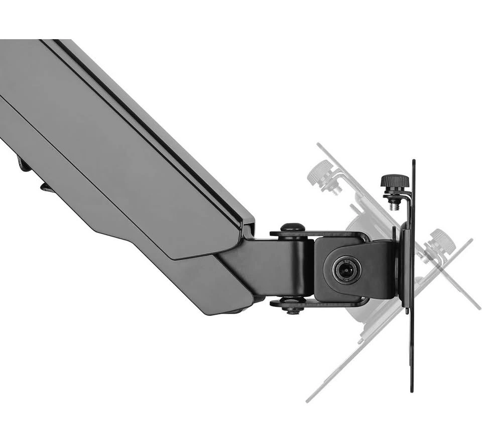 Height Adjustable Single LCD Monitor Desk Mount - photo 5