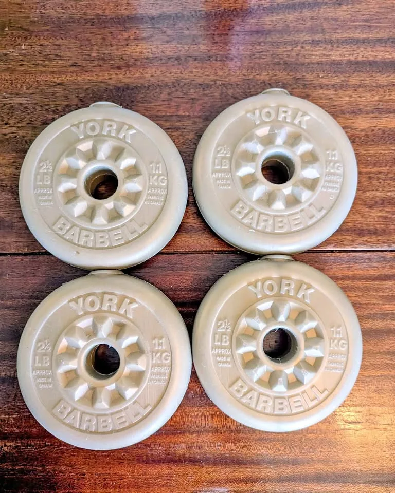 York Barbell Weight Plate 1.1 kg /2.5 lbs thumbnail