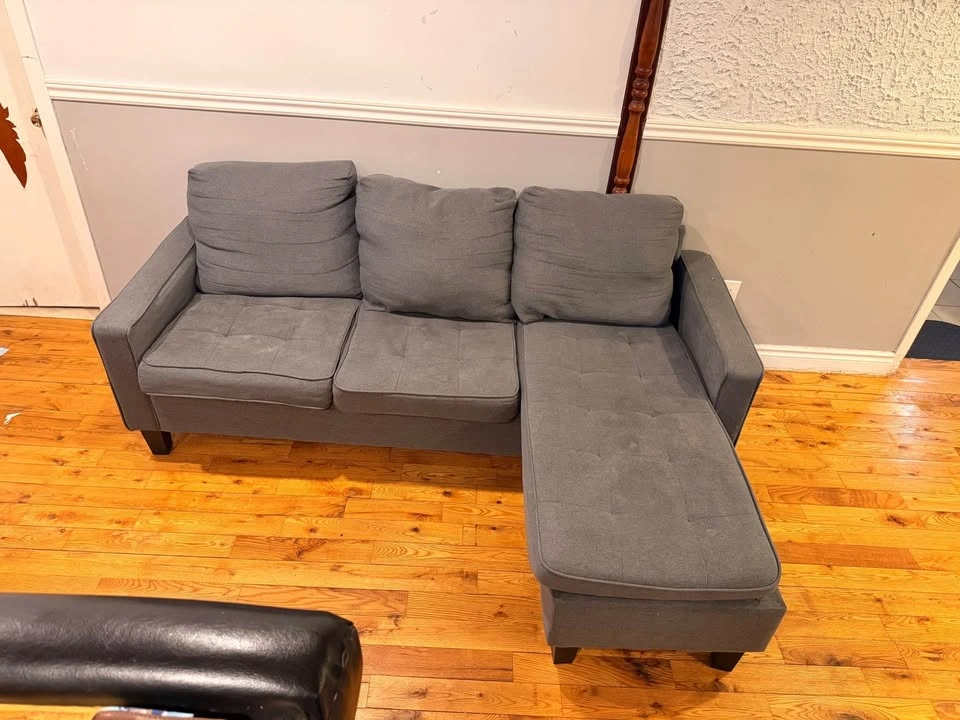 🛋️ L-Shape Sectional Sofa – Comfortable & Compact - photo 2