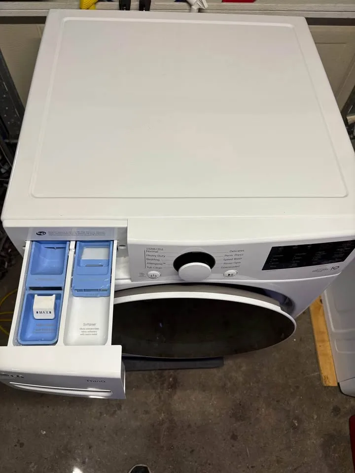 Like New LG washing Machine 27” with 30 DAYS WARRANTY !!! image indicator(5)