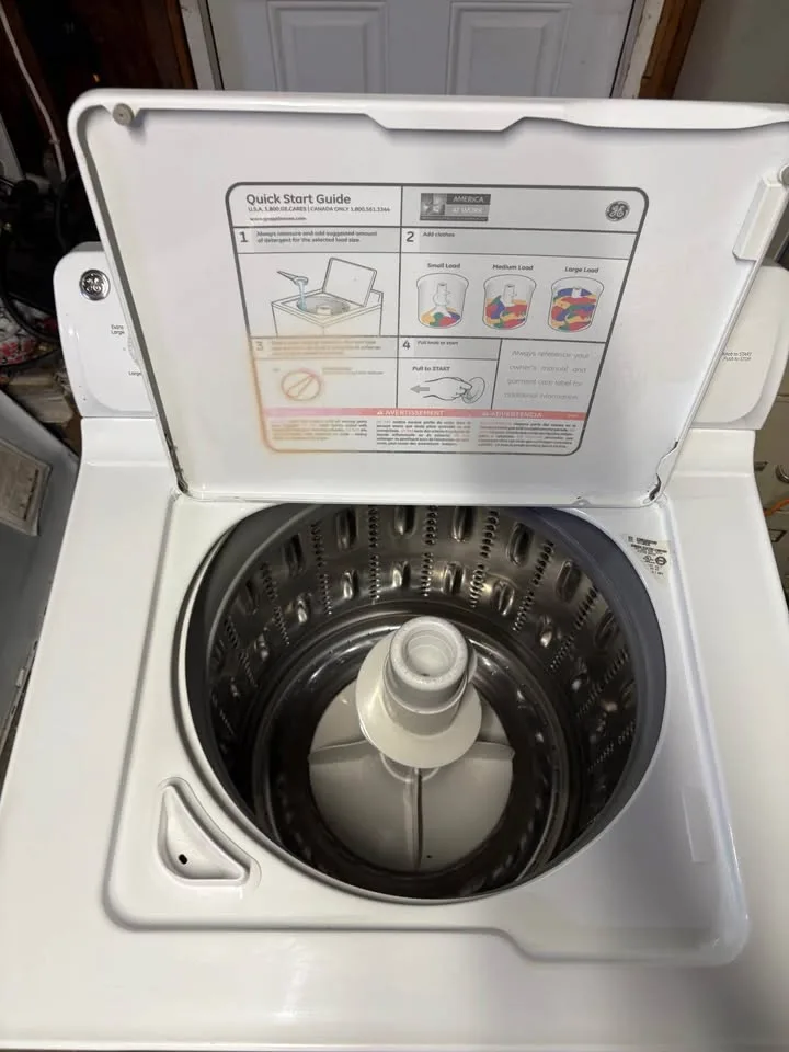 GE Washing Machine 27” with 30 DAYS WARRANTY!!! image indicator(3)