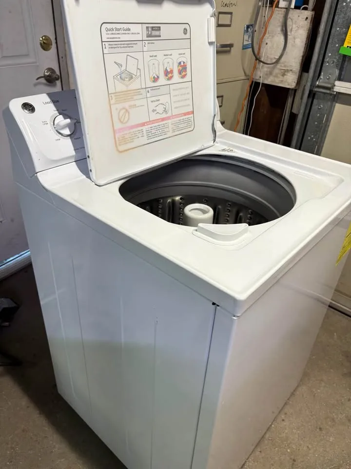 GE Washing Machine 27” with 30 DAYS WARRANTY!!! image indicator(5)