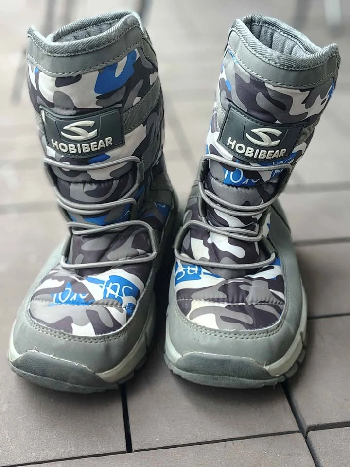 Hobibear Kids Camouflage Snow Boots size 7-9 yrs - photo 2
