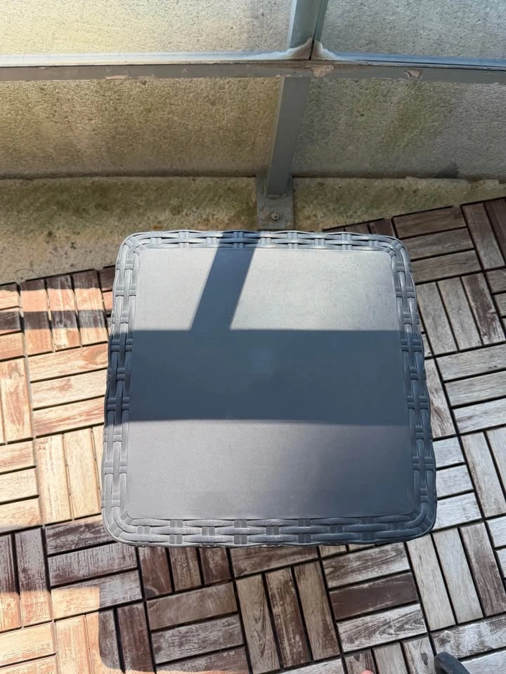 Keter Rio 3 piece patio seating graphite / balcony / garden - photo 5