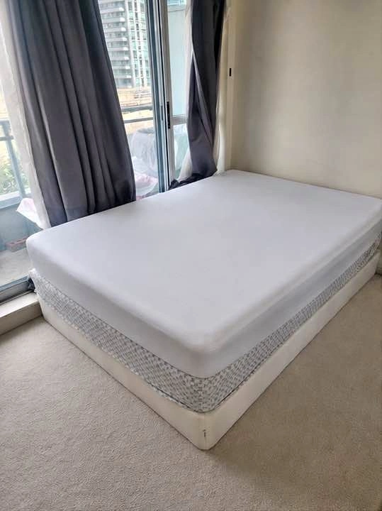 IKEA Sultan mattress & base frame Queen