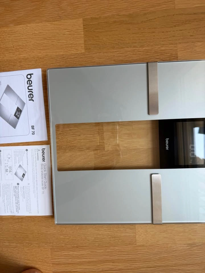 Beurer Bluetooth Smart Glass Body Analysis Scale, BF70 - photo 4