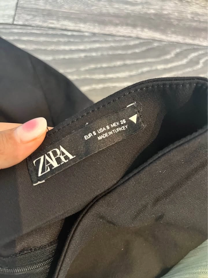 Zara black mini skirt S - photo 3