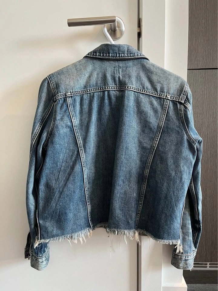 Lucky brand denim jacket L - photo 3