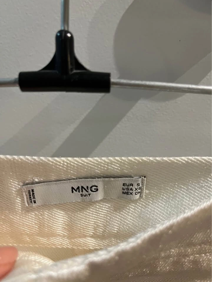 Mango mng white formal shorts - photo 2
