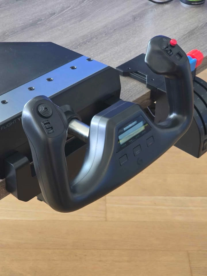 Logitech Saitek Flight Yoke and Throttle Quadrant - photo 3